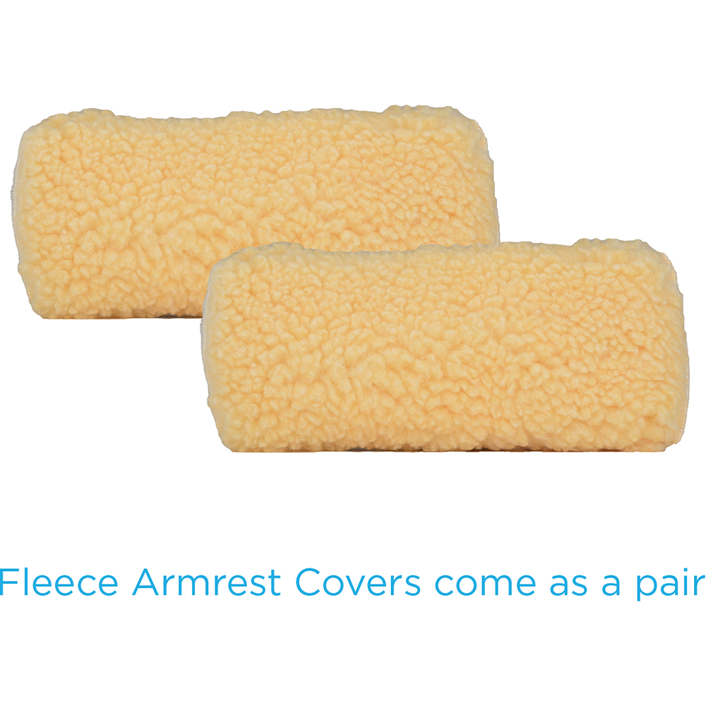 FLEECE ARM CUSHION COVERS